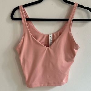 Lululemon Cropped Tank - like new